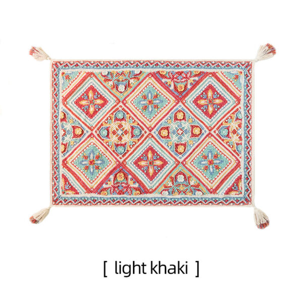 Azerbaijan style patchwork blanket handmade DIY knitting crochet pattern material package 90×125cm - Image 3