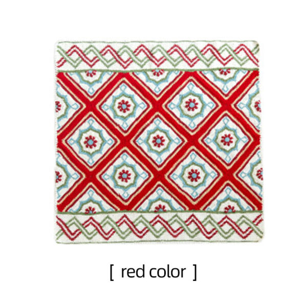 Blair floor tile blanket crochet diy knitted blanket 95×90cm - Image 4