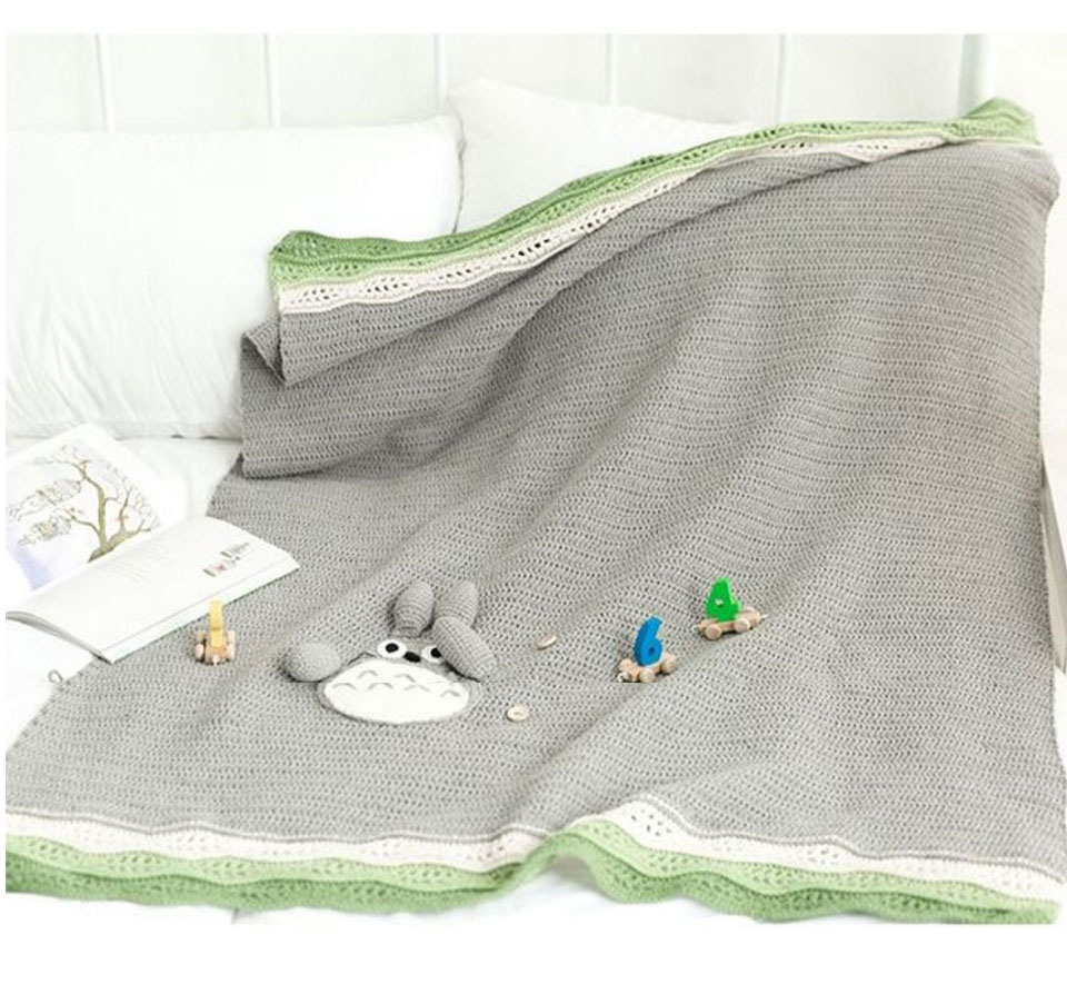 Blue cat blanket,gray cat blanket,crochet handmade,DIY,relieve boredom