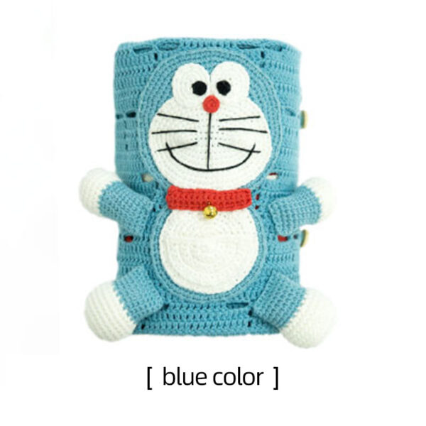 Blue cat blanket & gray cat blanket crochet handmade DIY to relieve boredom - Image 2