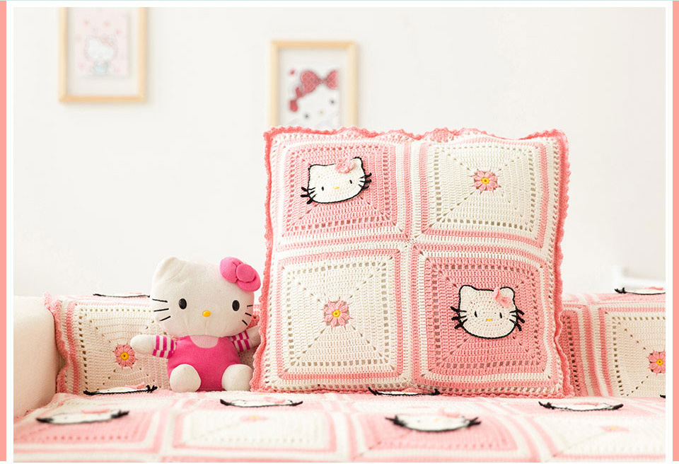 KT blanket,wool diy,hand-knitted blanket,crochet