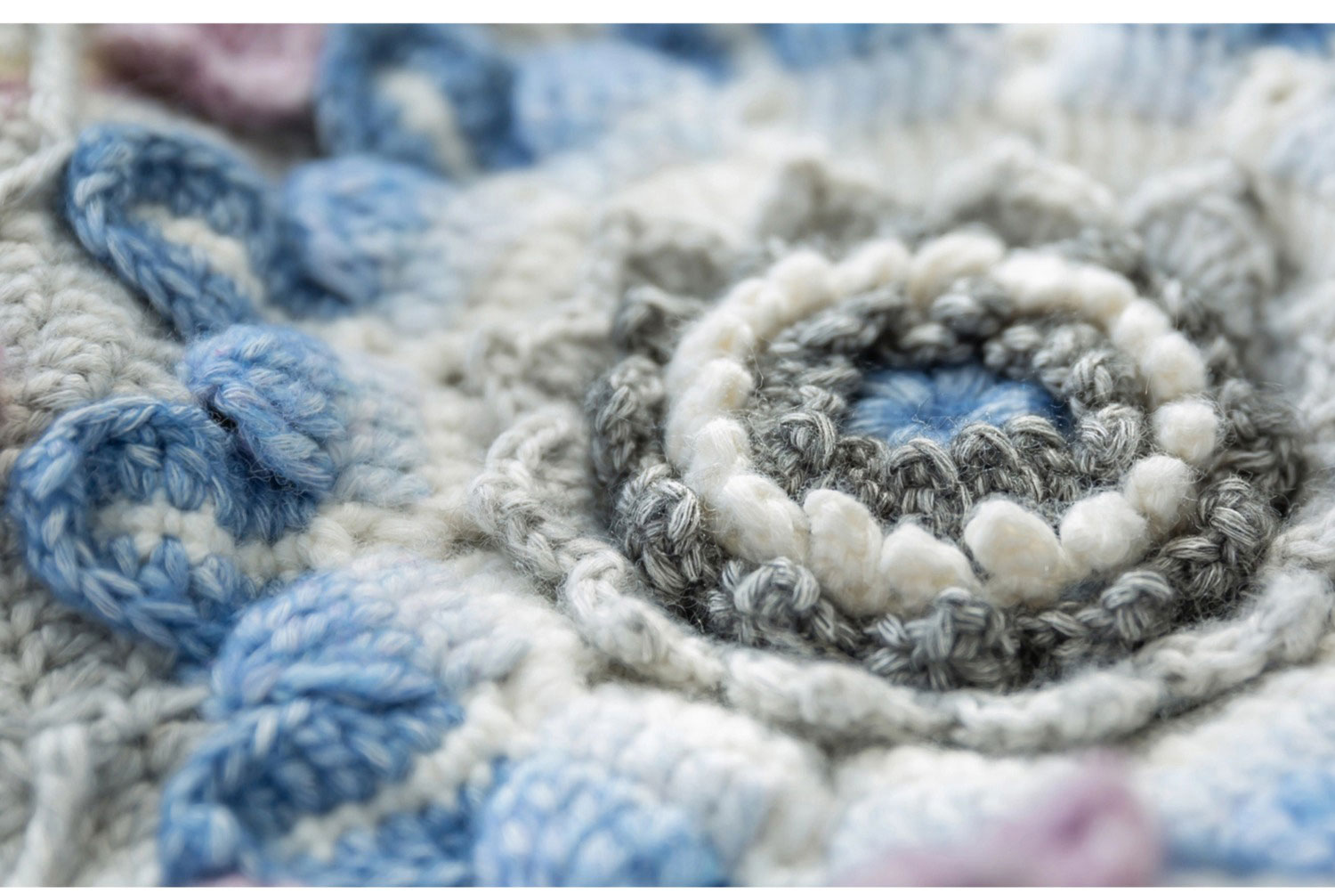 Lotus,sunflower,patchwork blanket,crochet handmade DIY,blanket,material package