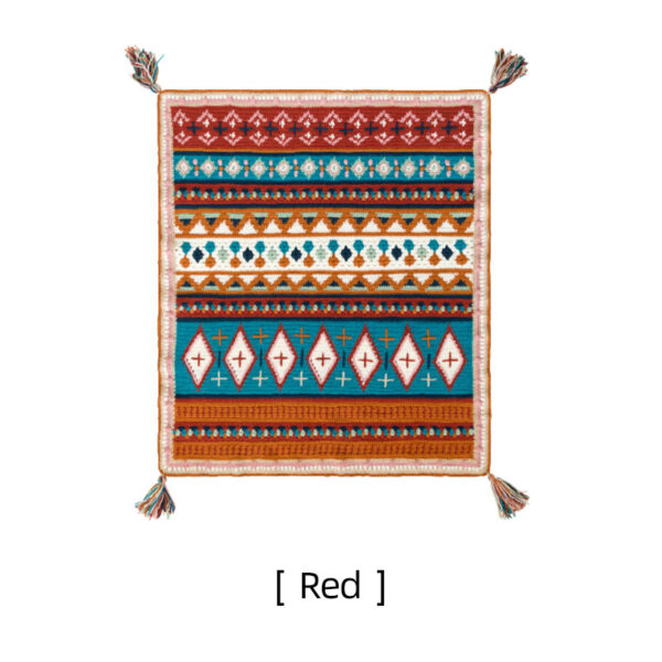 Palazi crochet jacquard blanket DIY crochet homemade blanket material package 120×105cm - Image 3